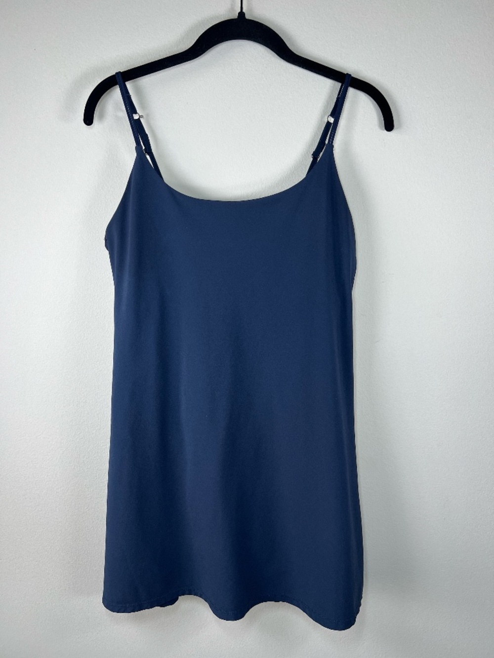 Abercrombie & Fitch Traveler Mini Dress Navy Lined Stretchy Golf Pickleball Sz M